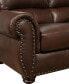 Фото #3 товара Arther 43" Leather Traditional Armchair