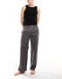 Calvin Klein pure cotton sleep trousers in grey stripe