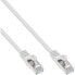 Фото #2 товара InLine Patch Cable SF/UTP Cat.5e white 0.5m