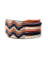 ფოტო #1 პროდუქტის Charlie vertical uniform stripes half woven beaded stretch bracelet modern preppy