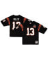 Фото #5 товара Men's Ken Riley Black Cincinnati Bengals 1981 Authentic Retired Player Jersey