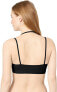 Body Glove Women's 236714 Bikini Top Swimwear Black Size Large