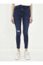 Фото #7 товара LCW Jeans Yüksek Bel Süper Skinny Fit Cep Detaylı Kadın Jean Pantolon