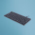 Фото #1 товара R-Go Compact Break R-Go ergonomic keyboard QWERTY (ND) - wired - black - Mini - Wired - USB - QWERTY - Black