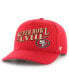 Фото #1 товара Men's Scarlet San Francisco 49ers Super Bowl LVIII Hitch Adjustable Hat