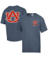 Men's Steel Distressed Auburn Tigers Vintage-Like Logo T-shirt