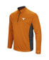 Фото #3 товара Men's Texas Orange Texas Longhorns Audible Quarter-Zip Windshirt