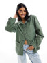 Фото #1 товара Polo Ralph Lauren overshirt in green with pockets