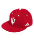 Фото #1 товара Men's Crimson Indiana Hoosiers On-Field Baseball Fitted Hat