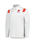 ფოტო #3 პროდუქტის Men's White Ole Miss Rebels 2022 Coaches Sideline Quarter-Zip Top