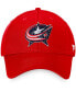 Фото #5 товара Men's Red Columbus Blue Jackets Core Adjustable Hat