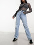 Фото #1 товара Cotton On straight leg jeans in blue