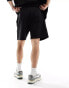 Фото #2 товара Weekday jersey shorts in Black