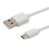 Savio CL-123 - 1 m - USB A - Micro-USB B - USB 2.0 - White