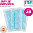 Box of hygienic masks SensiKare 25 Pieces (12 Units)