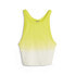 Puma Gradient Scoop Neck Athletic Tank Top X Ll Womens Yellow Casual Athletic 5