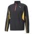 Фото #1 товара Puma Run Ultraweave Running Quarter Zip Jacket Mens Black Casual Athletic Outerw