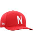 ფოტო #4 პროდუქტის Men's Scarlet Nebraska Huskers Reflex Logo Flex Hat