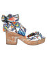 Фото #2 товара Women's Vinya Ankle Wrap Platform Sandals