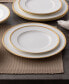 Фото #6 товара Rochelle Gold Set of 4 Dinner Plates, Service For 4