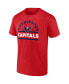 Фото #2 товара Men's Red Washington Capitals Goaltender Combo T-shirt