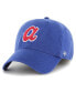 Фото #1 товара Men's Royal Atlanta Braves Cooperstown Collection Franchise Fitted Hat