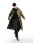 Фото #4 товара ASOS DESIGN oversized parka in khaki