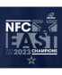 ფოტო #3 პროდუქტის Men's Navy Dallas Cowboys 2023 NFC East Division Champions Conquer T-shirt