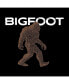 Футболка для малышей LA Pop Art Bigfoot - Футболка с длинным рукавом для мальчика - Словоискусство Черный, XLARGE - фото #3