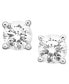 Фото #1 товара Certified Colorless Diamond Stud Earrings in 18k White Gold (1-1/2 ct. t.w.)