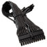 Фото #2 товара SilverStone 24 Pin ATX zu 24 Pin Kabel 350mm - schwarz