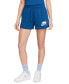 ფოტო #4 პროდუქტის Women's Sportswear Club French Terry Graphic Fleece Shorts