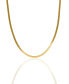 Фото #1 товара OMA THE LABEL women's Gidi 18K Gold Plated Brass 4mm Chain, 16"