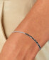 ფოტო #2 პროდუქტის Black Spinel Half Tennis Bracelet (1-5/8 ct. t.w.) in Sterling Silver