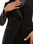 Фото #11 товара ASOS DESIGN tux double breasted blazer in black