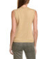 Фото #2 товара Lafayette 148 New York Sweater Silk-Blend Vest Women's Brown M