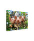 Фото #2 товара Howard Robinson 'Three Little Pigs' Canvas Art - 19" x 14" x 2"