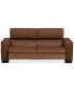 Фото #1 товара Rinan 86" 2-Pc. Leather Sectional with 2 Power Recliners, Created for Macy's