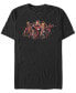 Фото #1 товара Men's Iron Man Seven Short Sleeve Crew T-shirt