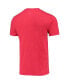 ფოტო #4 პროდუქტის Men's Black, Red Toronto Raptors T-shirt and Shorts Sleep Set