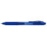 Фото #4 товара Pentel Energel X, Retractable gel pen, Blue, Blue, Translucent, Plastic, Rubber, Rubber, Ambidextrous
