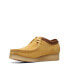 [26170536] MENS CLARKS WALLABEE LOW - YELLOW COMBI