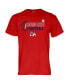 Фото #3 товара Men's Red Fresno State Bulldogs 2022 Jimmy Kimmel LA Bowl T-shirt
