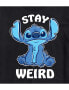 Hybrid Apparel Lilo and Stitch Weird Mens Short Sleeve Tee