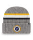 Фото #2 товара Men's Charcoal St. Louis Blues Highline Cuffed Knit Hat