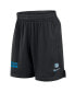 ფოტო #3 პროდუქტის Men's Black Carolina Panthers 2024 Sideline Performance Mesh Shorts