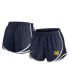 Women's Navy Michigan Wolverines Primetime Tempo Performance Shorts