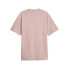 Фото #2 товара Puma Mmq Crew Neck Short Sleeve T-Shirt Womens Pink Casual Tops 62081823