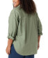 ფოტო #4 პროდუქტის Plus Size Amanda Shirt