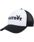 ფოტო #1 პროდუქტის Men's White, Black Foam Trucker Snapback Hat